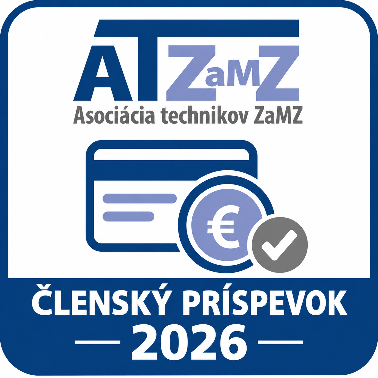 Členský príspevok ATZaMZ na rok 2026